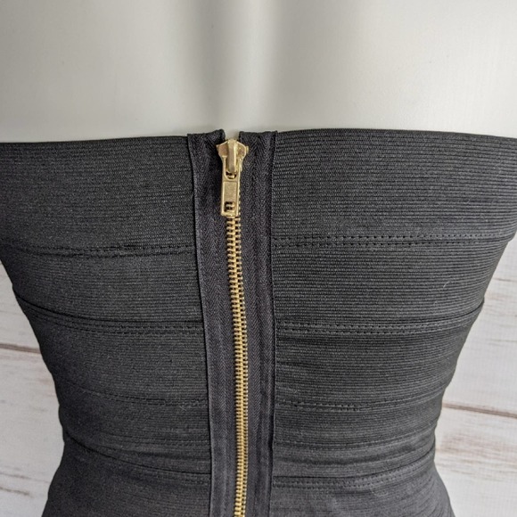 Pleasure Doing Business Strapless Bandage Dress Sz Small - Picture 6 of 8